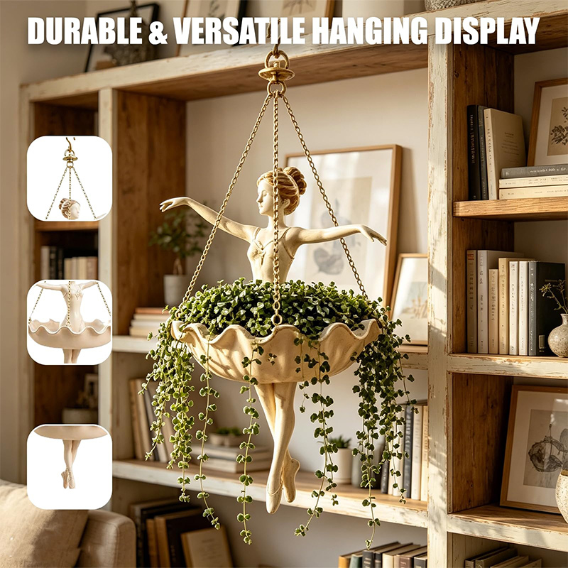 Maceta Colgante con Forma de B - Spider Plant Hanging reseña y precio