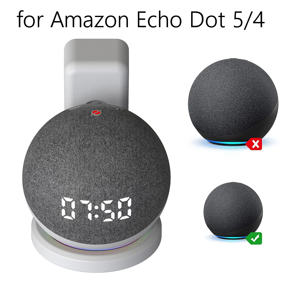 Soporte de plástico para monta - Amazon Speaker Echo Dot 5 reseña y precio