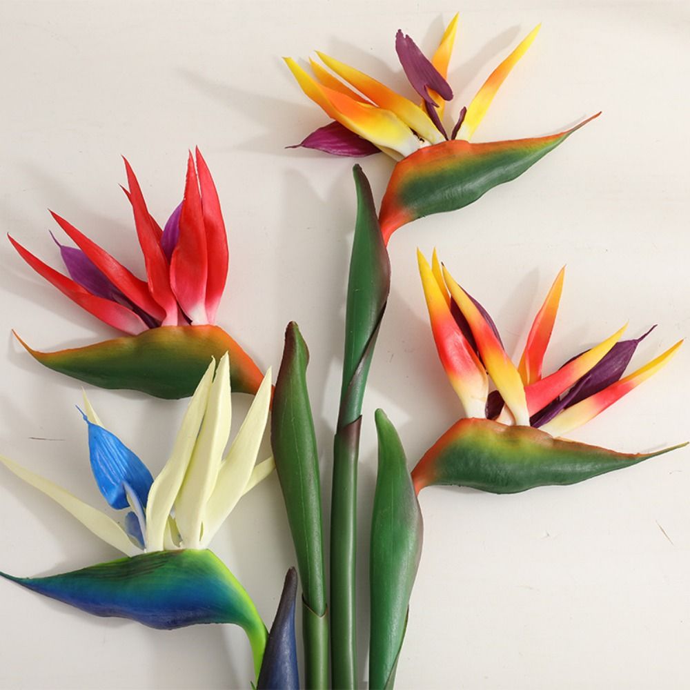 Flor Artificial de Pluma de Pá - Bird Paradise Strelitzia reseña y precio