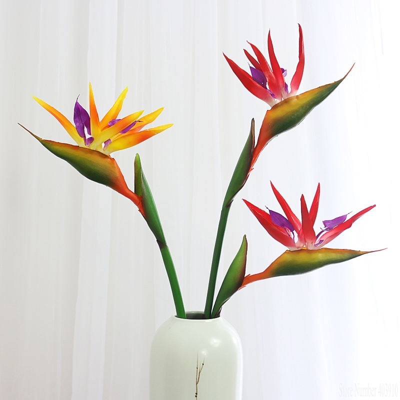 Planta artificial de silicona  - Bird Paradise Strelitzia reseña y precio
